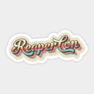 ReaperCon Retro Logo Sticker